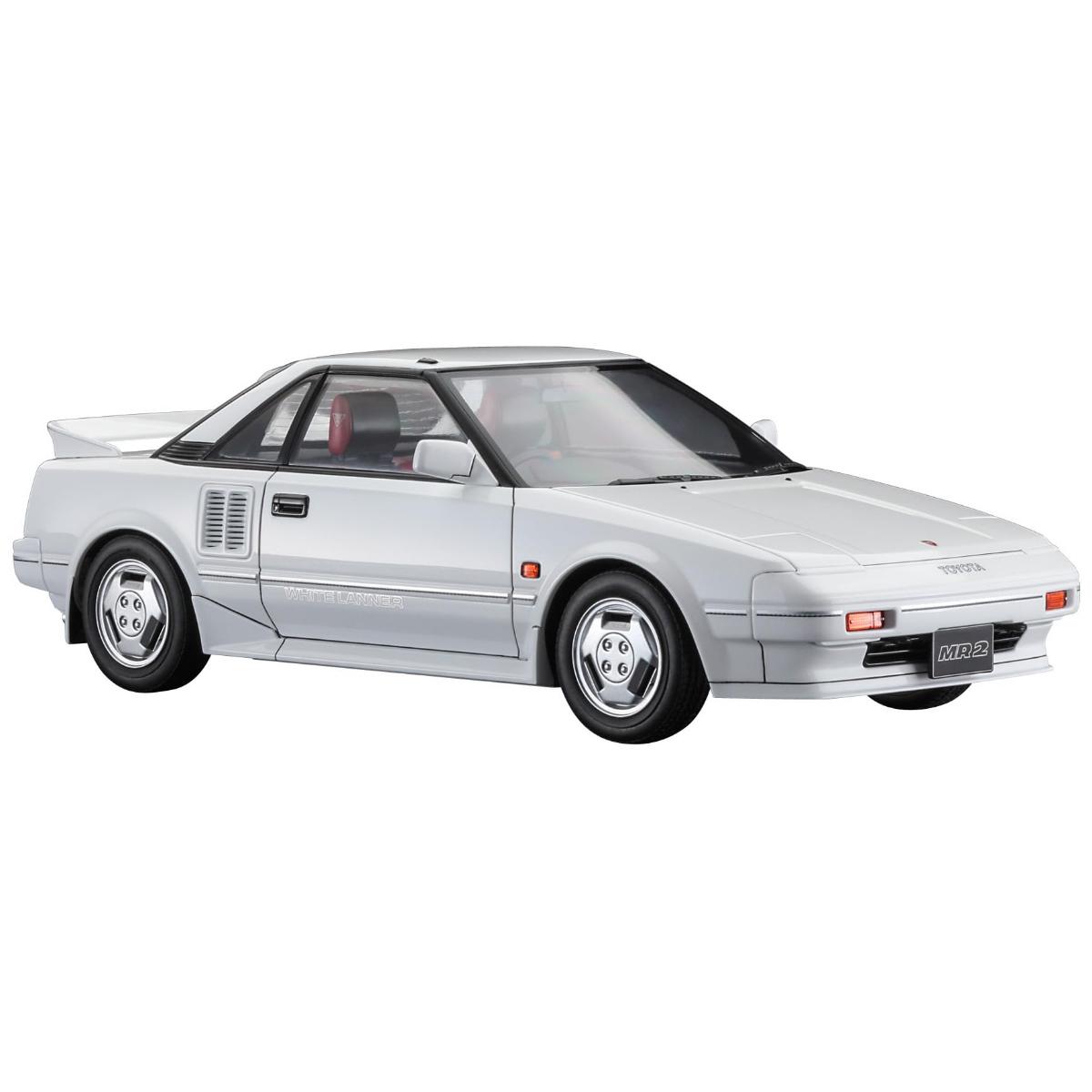 

Hasegawa scale Toyota MR2 Early Model White Runner Plastic Model Kit 20656 1/24 (AW11)