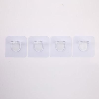 4 Pezzi Supporti per Mensole Adesivi Ganci per Ripiani di Armadi e Mobili Appendiabiti da Parete