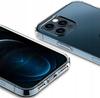 Silicone Back Cover Case For Apple Iphone 12 Pro Max Transparent+Glass