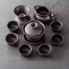 Purple Sand Kung Fu Tea Set Home Living Room Japanese Simple Cup Teapot Teacups Teasea Tea Leakage Tea Ceremony