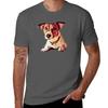 Jack Russell Terrier Tshirt Plus Size Simple Casual Top Tshirt