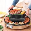 Smokeless Non-Stick Electric Grill & Shabu-Shabu Multi-Function Hot Pot