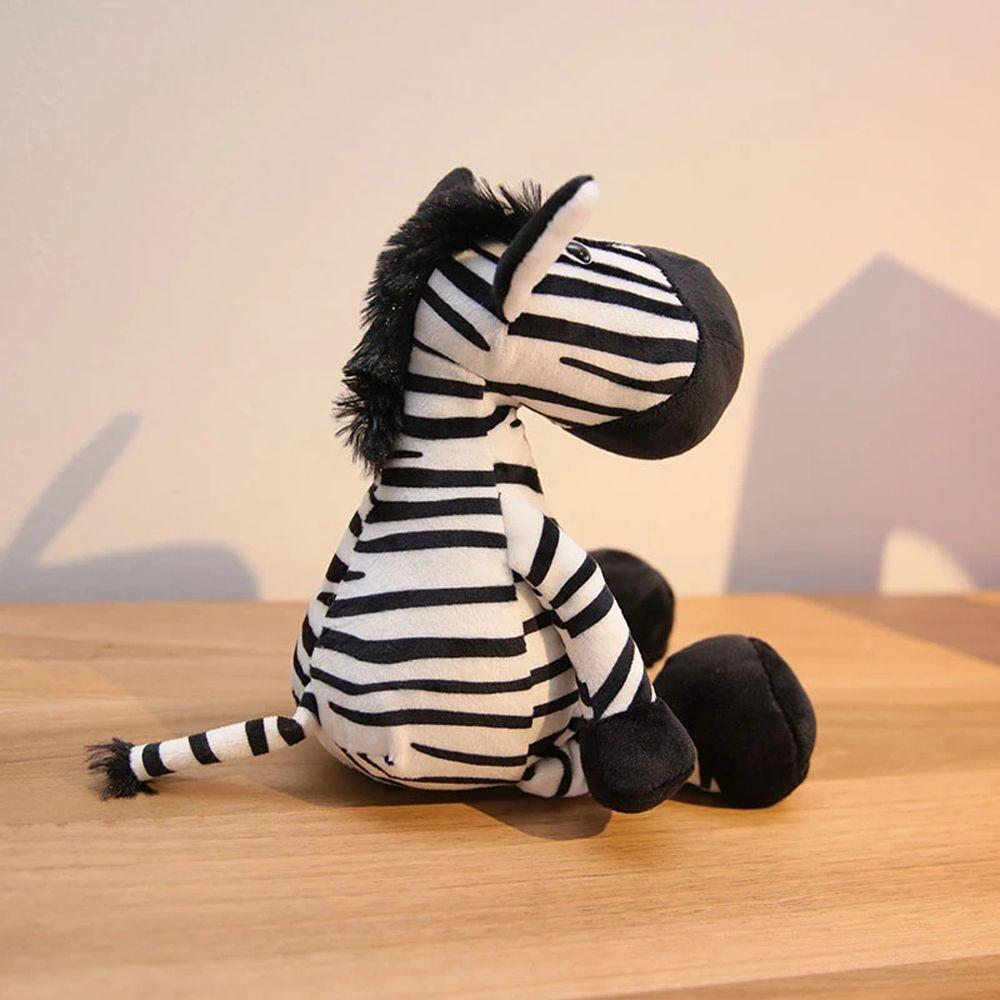 Cartoon 25-35cm Boy and Girls Pillow Cushion Ze-bra Plush Toy Ze-bra Plush Doll Ze-bra Stuffed Toy