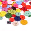Harts Barn Rund Knapp Hantverkssömnad Korttillverkning Blandade storlekar Färger 100 st