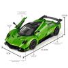 1:32 Pagani Huayra R Supercar Alloy Car Model Sound and Light Pull Back Children's Toy Collectibles Birthday Gift
