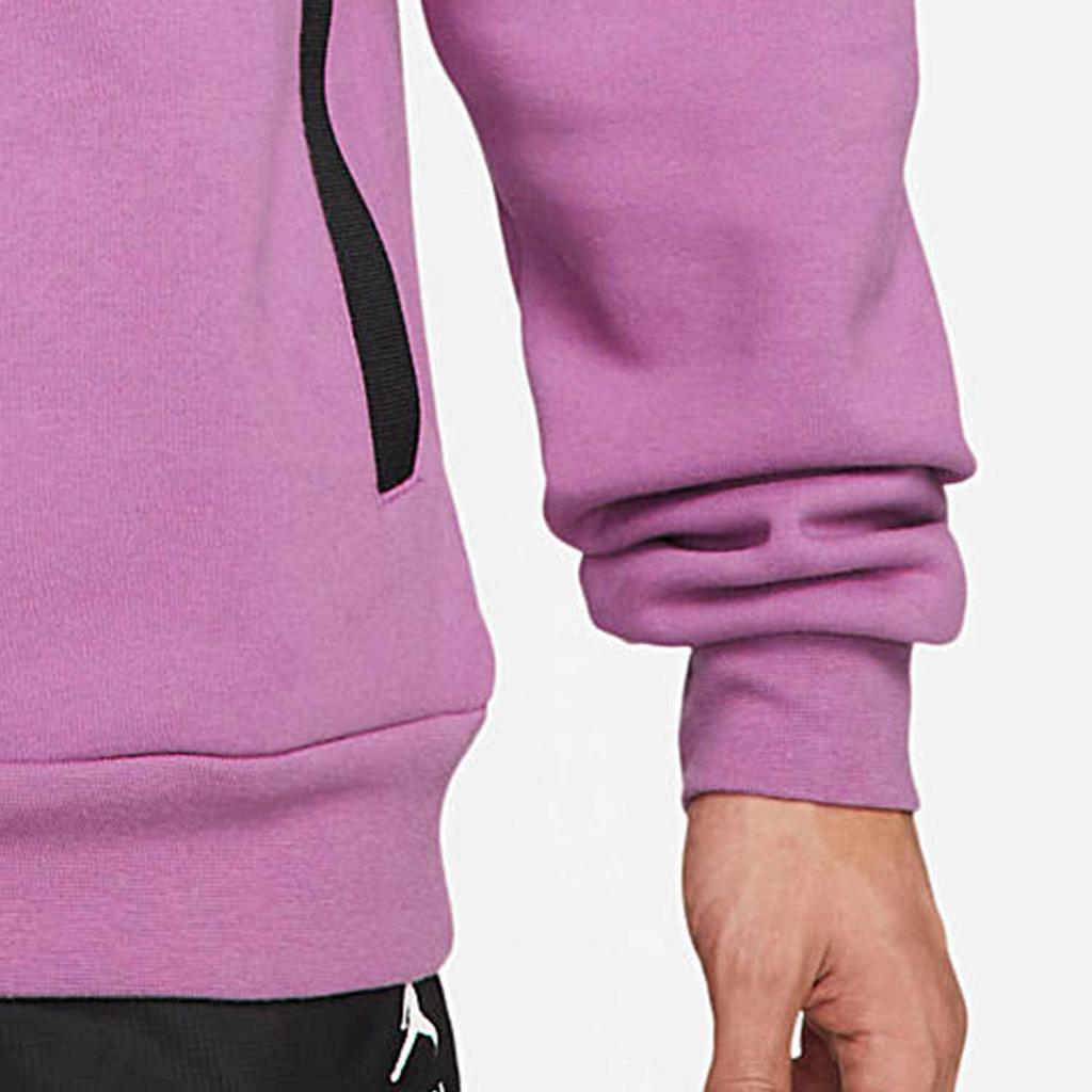 Nike Logo Print Crewneck Sweatshirt SS22 Men Sweatshirt Purple DJ0241-507
