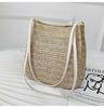 Women Bohemia Straw Bag Woven Round Rattan Handbag Crossbody Summer Beach Bags