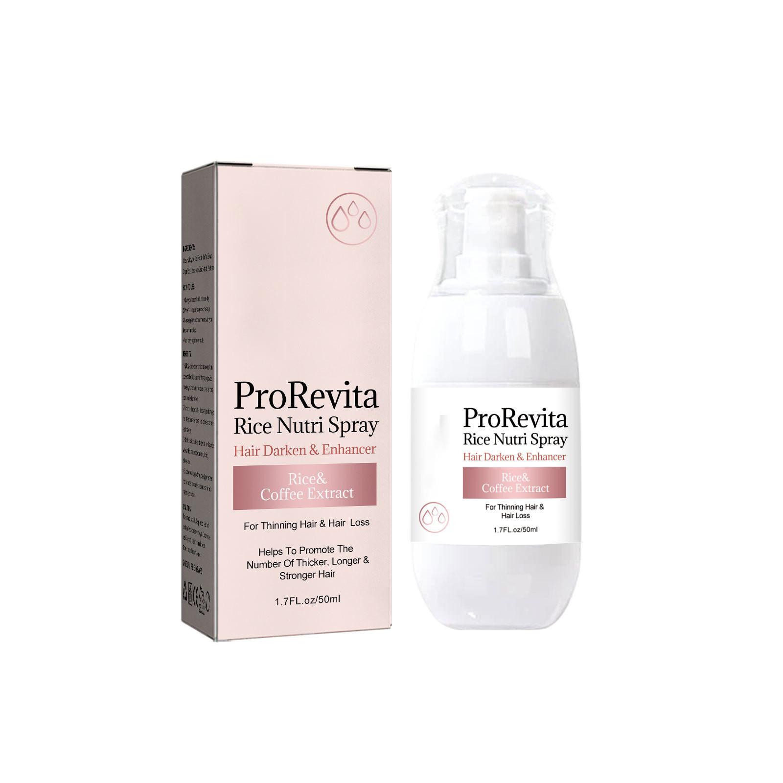 

Спрей-помощник для истонченных волос, Спрей для роста волос, Спрей для роста волос, Спрей с рисовой водой, Натуральный спрей для утолщения волос 50 мл