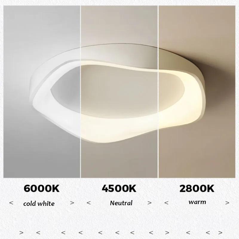 Modern LED Ceiling Lamp Indoor Bedroom Light for Living Room Dining Room Kitchen Interior Home Decor Nordic Residential Fixture