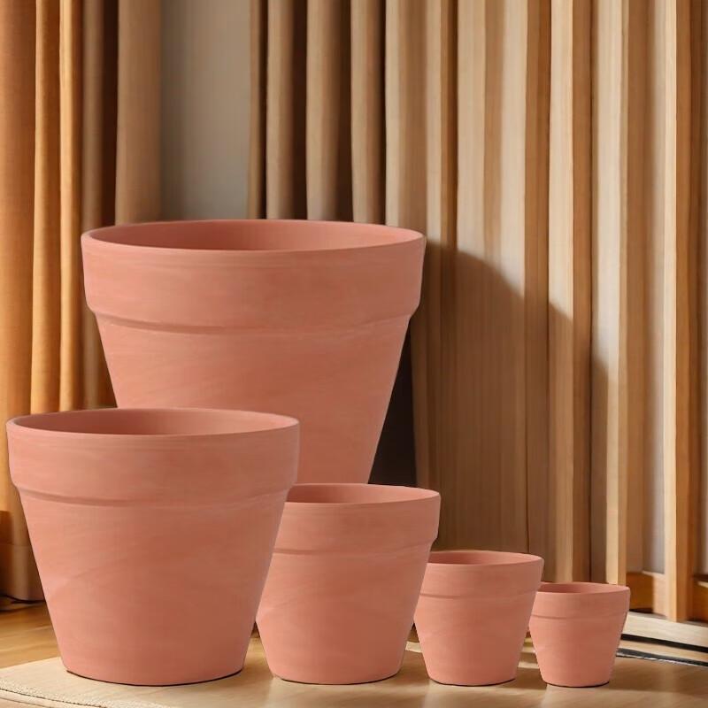 Terracotta Flower Pot Set