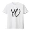 Yo For Yolo Adult Unisexs T Shirt Vintage Washed Streetwear Homme Top For Everyday Wear Unisex Versatile Soft Stretched Casual