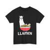 Llamen Llama Ramen Lovers T-Shirt, Llamas Animals Lovers Funny Shirt
