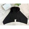 Used Beautiful condition  FOXEY Cashmere Cape Stole with Fox Fur and Logo Plate