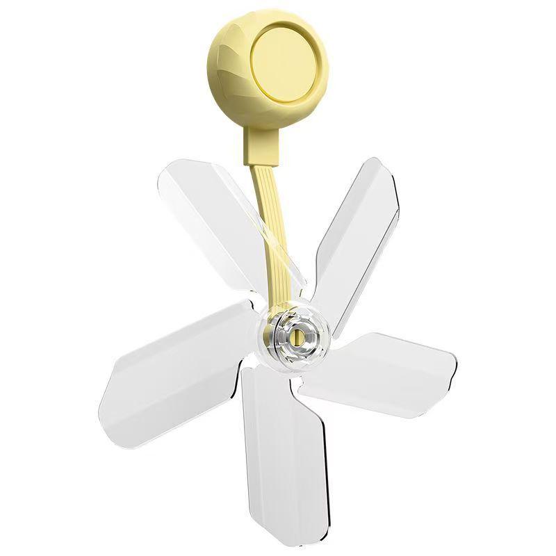 Adjustable Wall-Mounted Wind Deflector Fan with Creative Suction-Cup for Anti-Direct Blow in Bedroom or Living Room