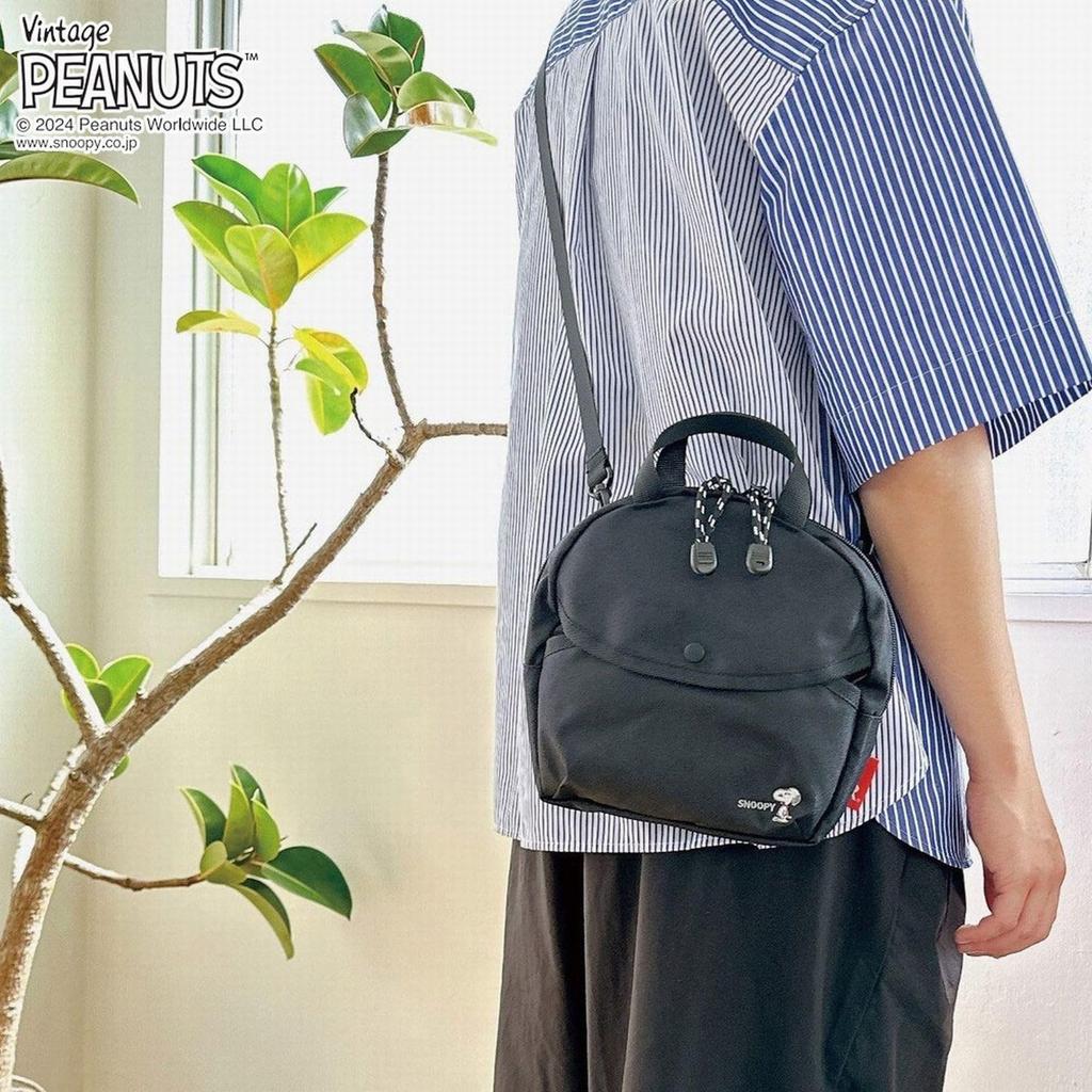 8583 SNOOPY Snoopy Mini Tote Bag [Routeto] IP.BR.shell.Peanuts-9G (02 Beige)