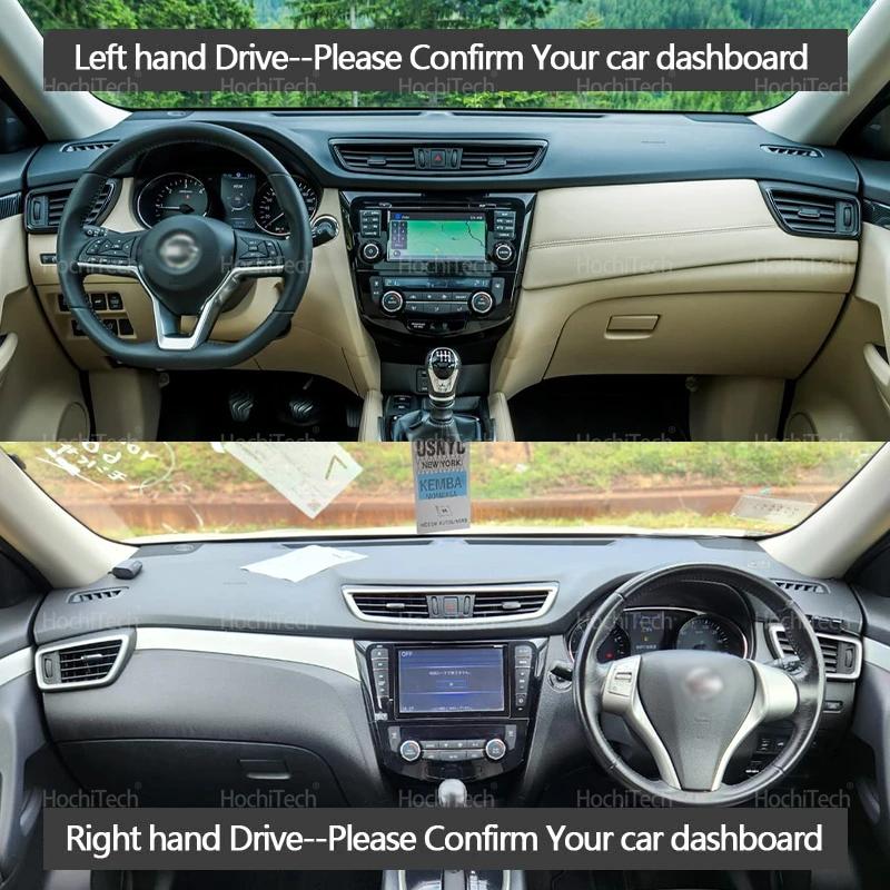 Dashboard Cover For Nissan X-Trail T32 2014-2020 Car Dashboard Cover Dash Board Mat Carpet Pad Sunshade Cape Cushion