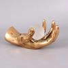 Creative Realistic Human Figure Sculptures Resin Handicrafts Hand Shape Palm Desktop Storage Container Tray Home Decoration