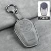 Leather Car NFC Card Smart Remote Key Fob Case Full Cover Holder Shell For ICAR Chery Exeed RX VX LX TXL FL 2024 Accessories