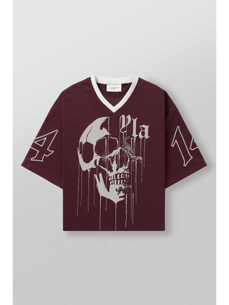 YOUNGLA Breathable Quick-Dry Mesh Running T-Shirt - Short Sleeve for Summer Outdoor Sports & Gym