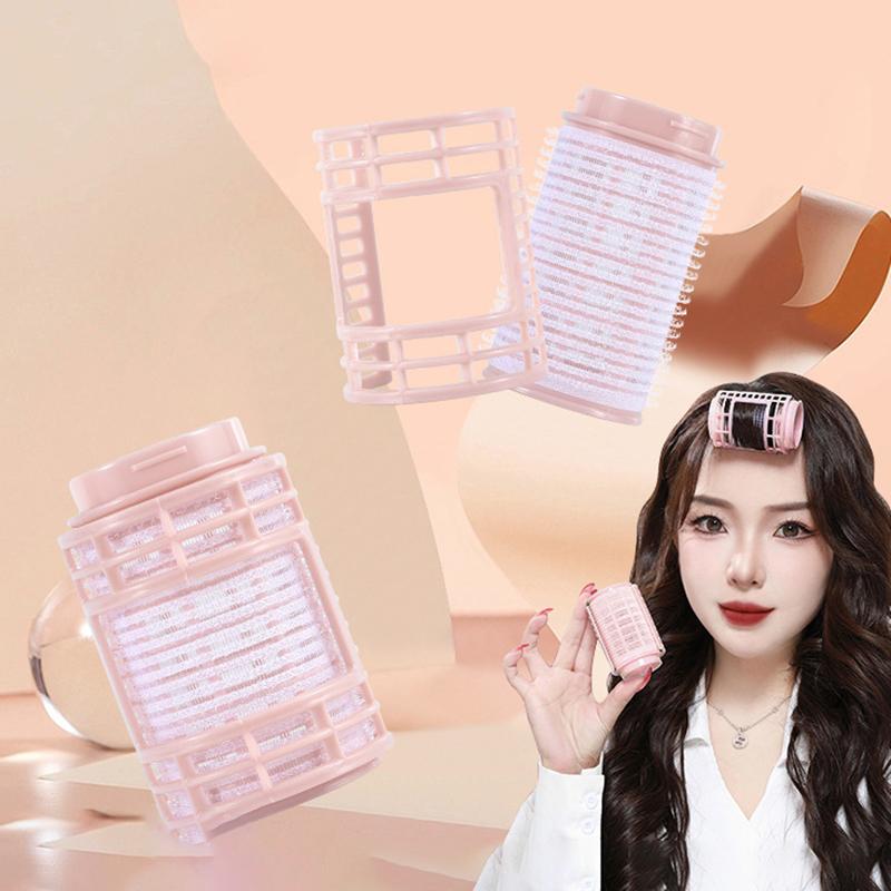 Women Bangs Hair Rollers Hair Styling Tools Plastic Curlers Double Hairdressing Tool Beauty Styling Accessories