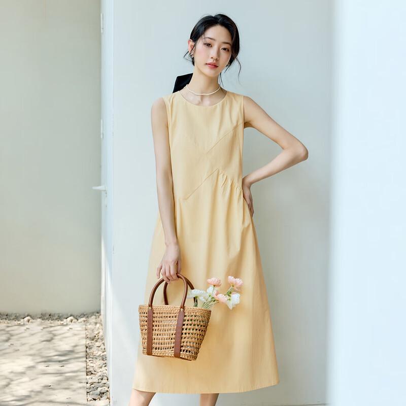 Inman Aurora French Style Sleeveless Midi Dress