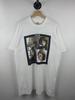 Vintage 90s The Beatles Let It Be White Tee Size XL