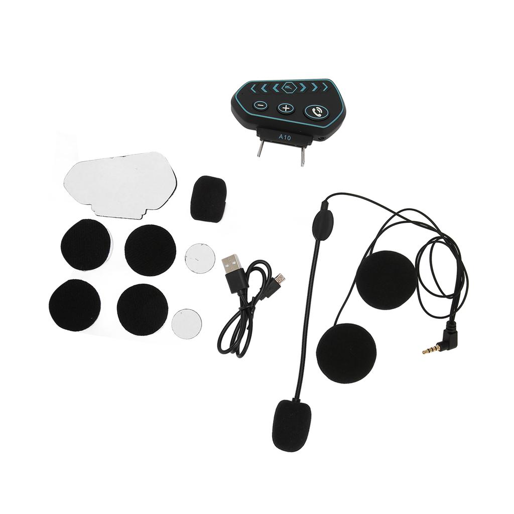 5.0 Motorcycle Helmet Hdset Waterproof Stereo Music Handsfree Call GPS Noise Reduction for Cycling Motorcycling