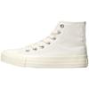 Spring's Little White Shoes Women's Pure White Versatile High-top Canvas Shoes Trendy Ryan Vulcanized Board Shoes