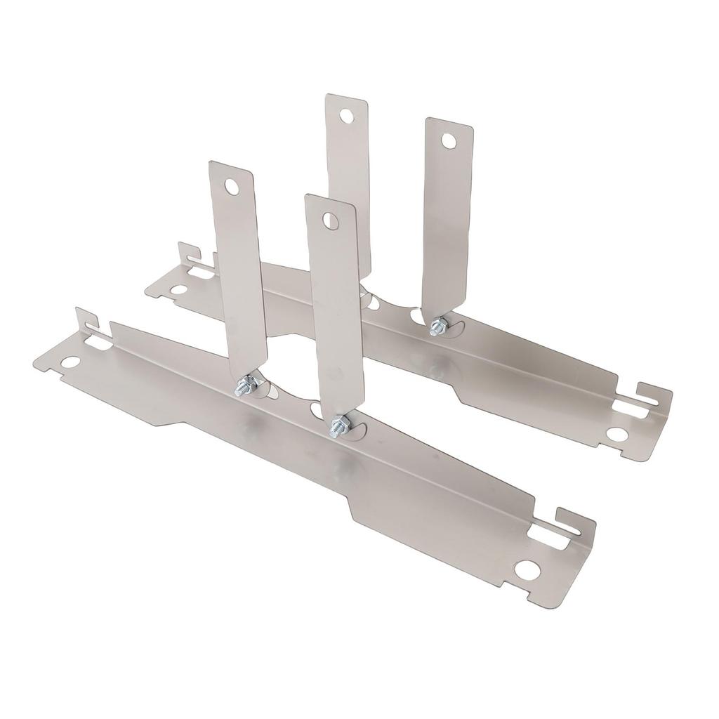 2 Sets Wheel Alignment Tool Plate with 2 Tape Measures Accurate Measurement Alloy Steel Automotive Toe Alignment Tool
