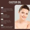Organic castor oil nourishes the body's skin, moisturizes eyebrows and hair. Massage care oil