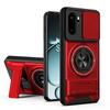 KEYSION Magnetic Phone Case for OnePlus 15R 5G 1+ Ace 6 6T Slide Camera Protection Upright Kickstand Ring Shockproof Back Cover