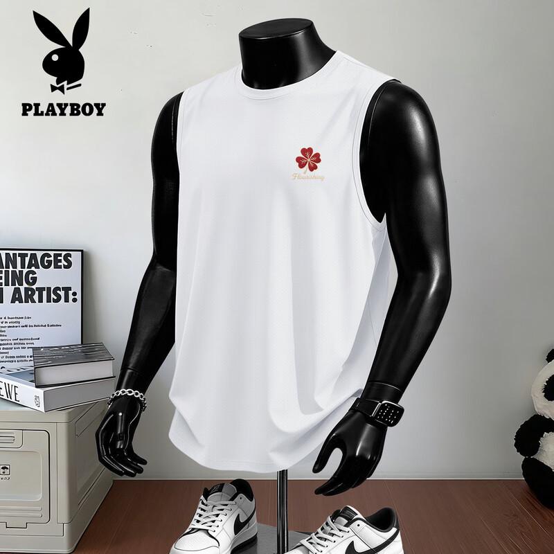 PLAYBOY Men s Ice Silk Quick-Dry Sport Vest 2XL