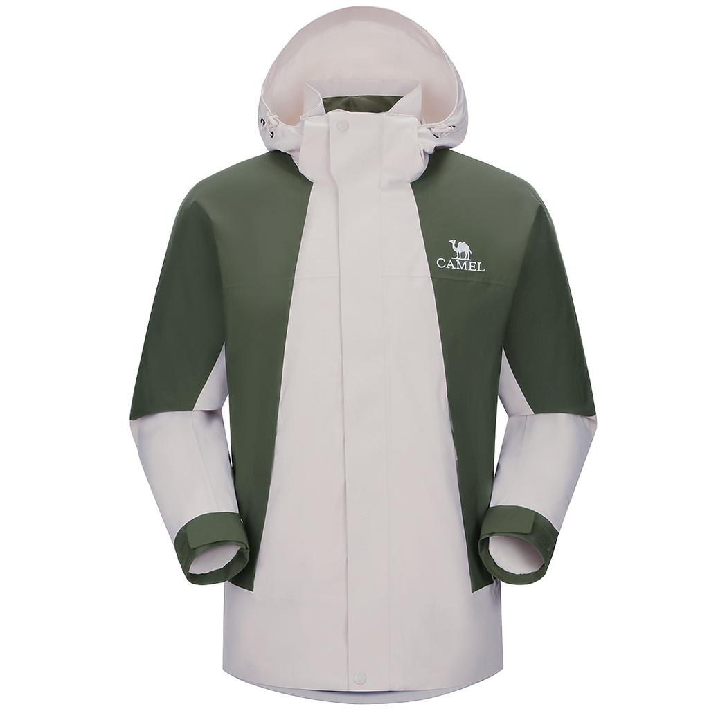 CAMEL All weather Waterproof Windbreaker Jacket Unisex 713CA31008