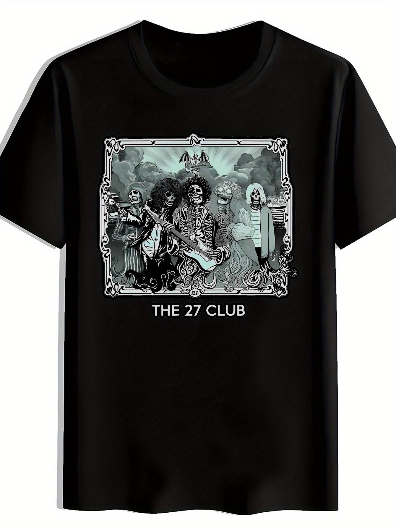 T-shirt A Short-Sleeved with an Interesting Print Pattern M