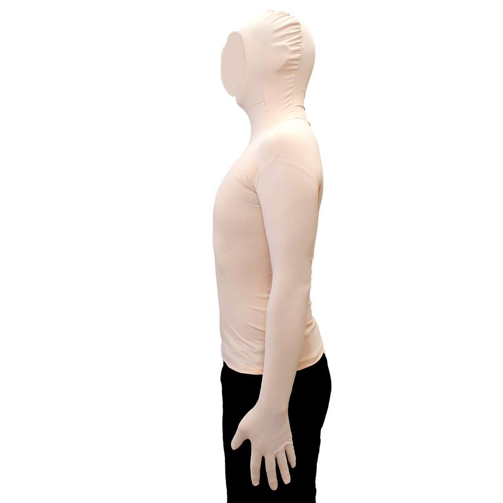 Munimuni Manufacturing Unisex Upper Body Tights for Kigurumi Natural Co., Ltd. (XS, Color)