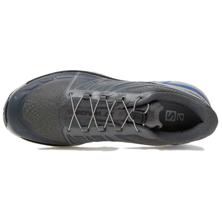 SALOMON Xt-Wings 2 Retro Sports Breathable Lightweight Low-Top Casual Running Shoes Men Sneakers Gray 413961