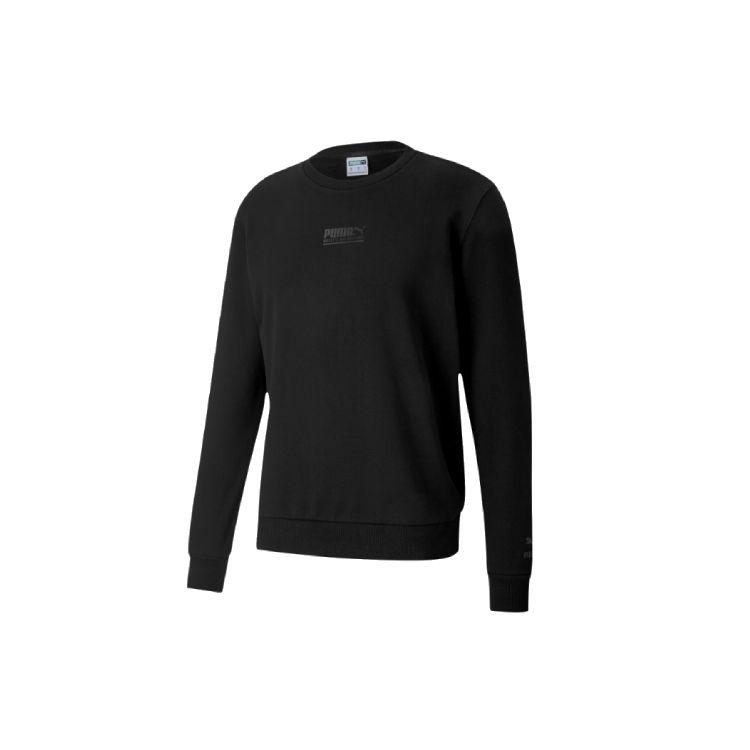 

Puma Casual Round Neck Pullover Sweatshirt Мужские топы Черный 599278-01 L