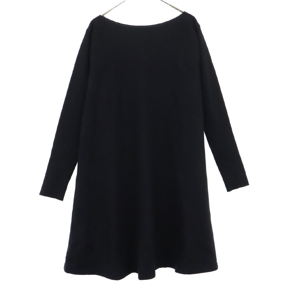 ROBERTO COLLINA made in Italy Long sleeve knit one piece S black Women Used