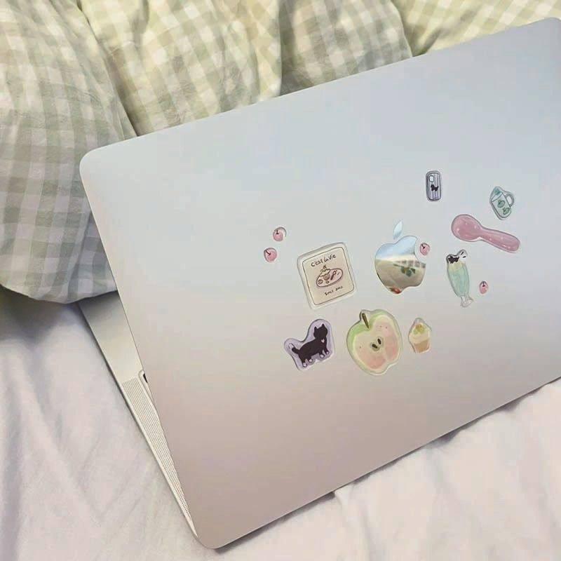 Cyansea Cute 3D Cat Jelly Stickers - DIY iPad, Phone Case, and Journal Decoration