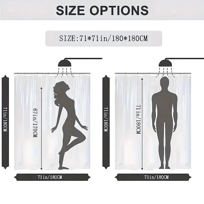 Verzauberte Waldprinzessin und Drache Wasserdichter Duschvorhang für Badezimmerdekor, Einzigartiges Kunstdesign, Lebendige Farben