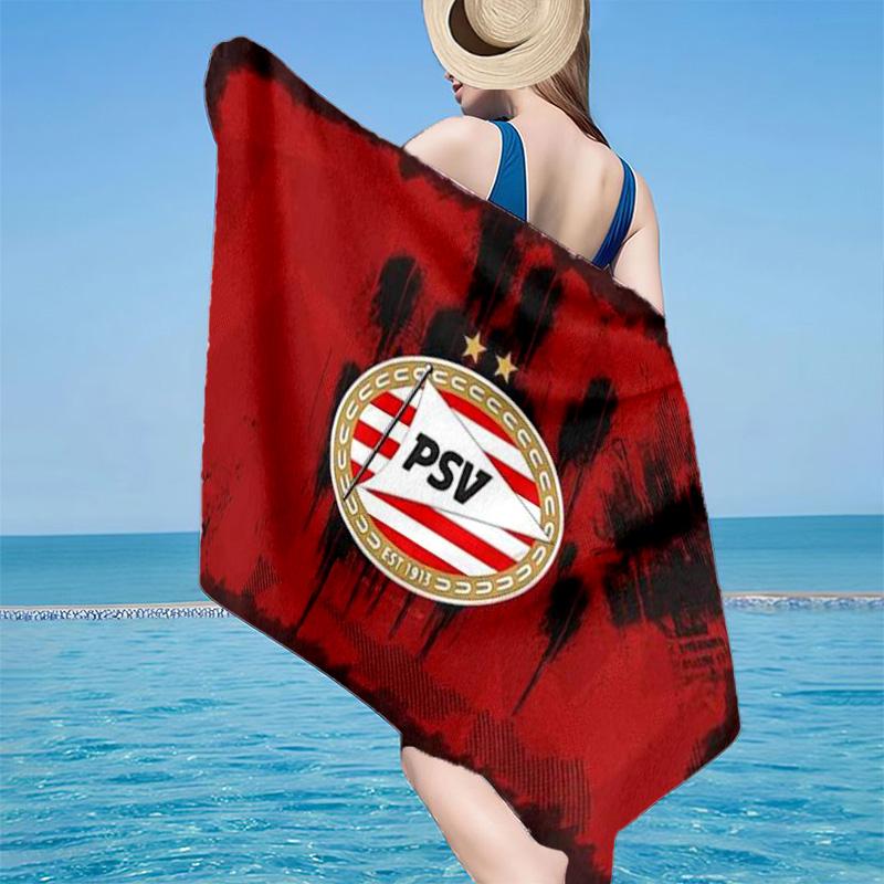 Psv Eindhoven Redesign Mikrofaser Strandtuch, Leicht und Schnelltrocknend, für Sommerreisen, Strand-Essential, Schwimmbad