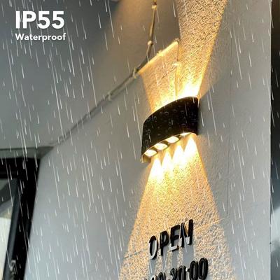 Aluminium LED Wall Lamp Outdoor Waterproof Outdoor/indoor Wall Light Up Down Light for Bedroom Living Room Stairs Lighting