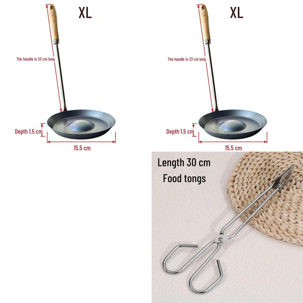 Commercial-Grade Large Fried Noodle Nest Ladle Mold