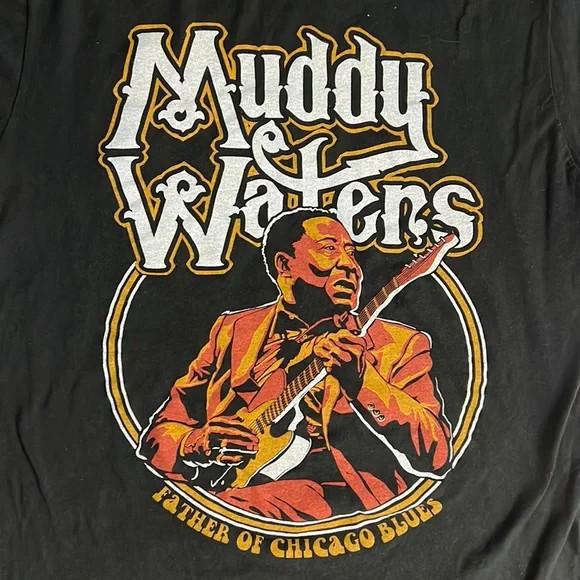 

Vintage Muddy Waters Shirt Unisex Concert S to 5XL MQ400 Unisex T-Shirt XXL