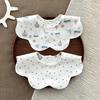 Breathable Drool Bibs Antibacterial Summer Bibs Bibs for Baby Girl Boy  for Teething and Drooling