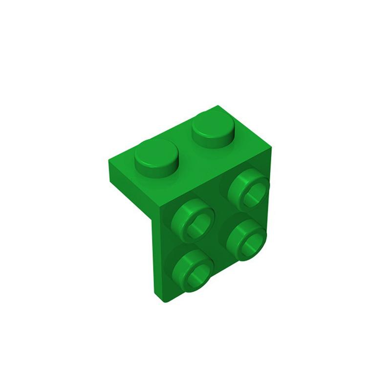 50g/64PCS 44728 Bracket 1x2-2x2 Building Blocks Moc 2+4 Right Angle Parts Compatible with Bricks Children Assembly Toys