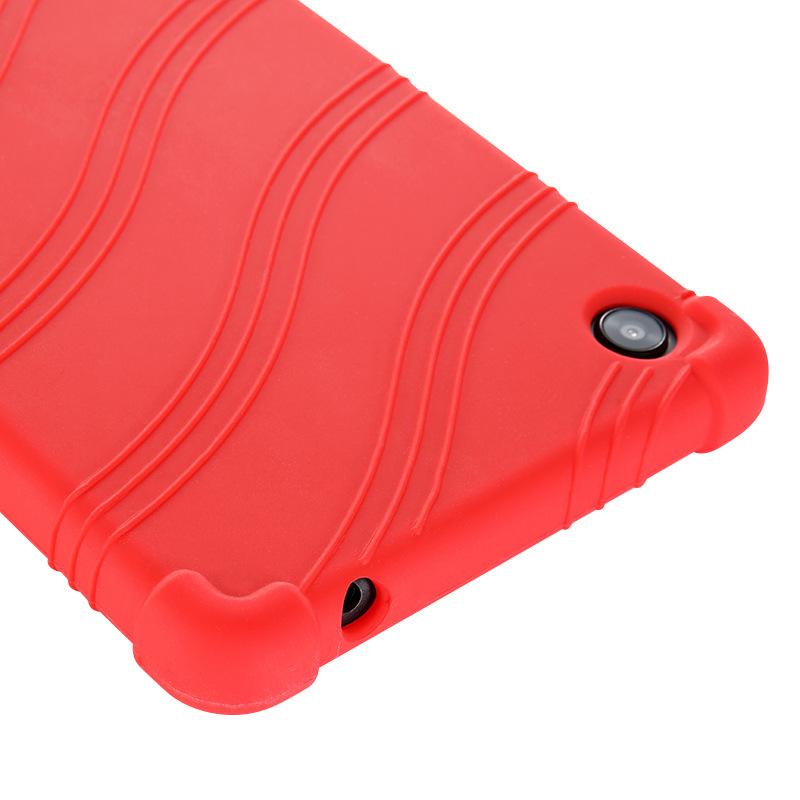Silikon Rückseite für Lenovo Tab M7 3. Gen Hülle Weich Stoßfest Funda für Lenovo TB-7306F TB-7306X TB-7305F TB-7305X TB-7305I