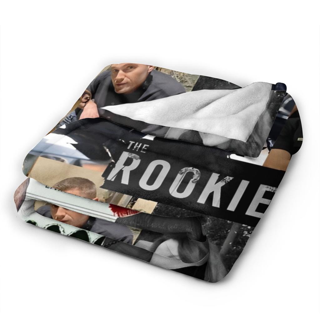 Tim Bradford Rookie Blankets Fleece Soft Throw Blankets for Airplane Travel Bed Rug