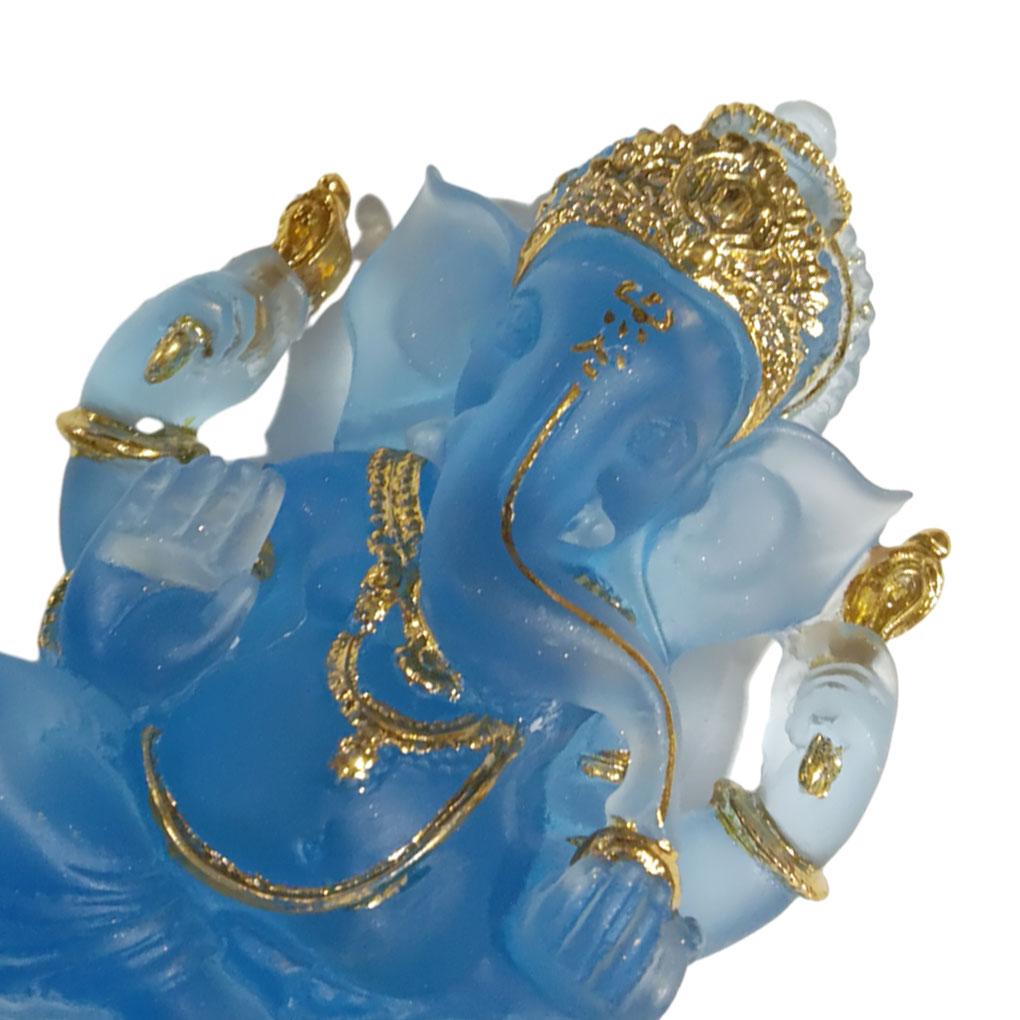 Indian Ganesha Figurine Fengshui Lord Ganesh Statues Home Decor Crafts