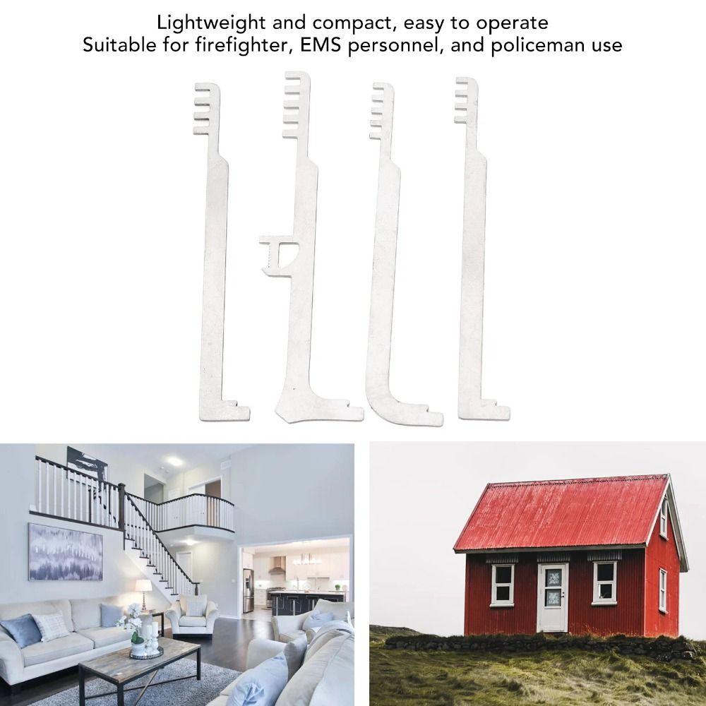 Rust-resistant Lock Picking Set Key Replacement Mini Hooks Remover Kit Automotive Pick Hook  DIY